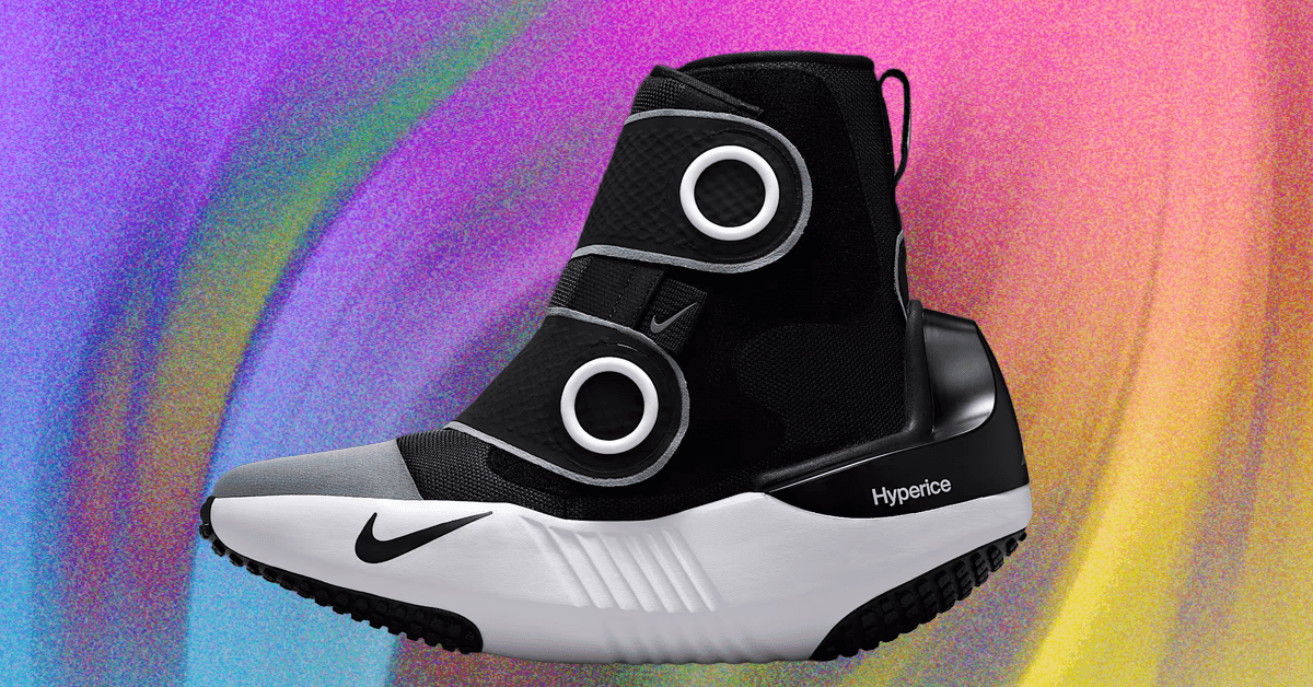 The Nike x Hyperice Hyperboots Will Give You a Heated Foot Massage While You Walk