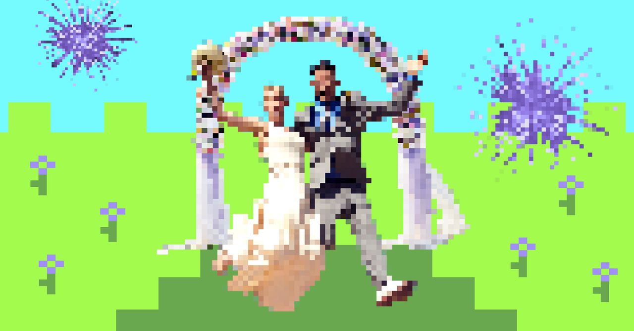 They Fell in Love Playing ‘Minecraft.’ Then the Game Became Their Wedding Venue