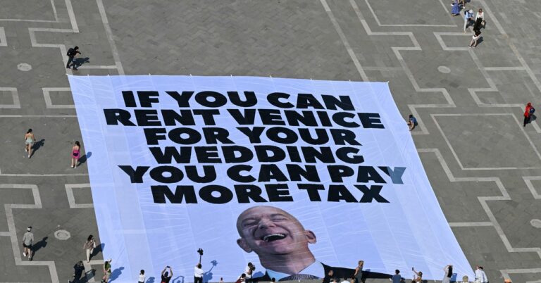 Venice Braces for Jeff Bezos and Lauren Sanchez’s Wedding