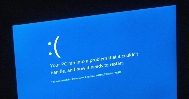 So Long, Blue Screen of Death. Amazingly, You’ll Be Missed