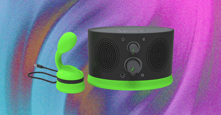The Groove Thing Is a Bluetooth Speaker and Vibrator Combo, Because Why Not?