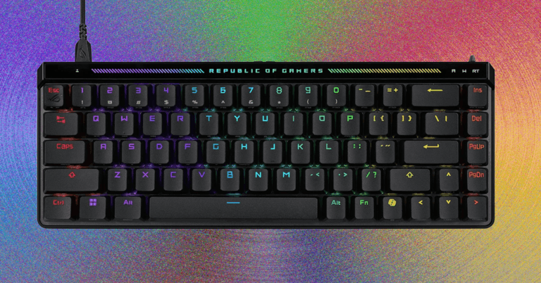Asus’ ROG Falchion Ace HFX Brings a Fresh Take to Hall Effect Keyboards