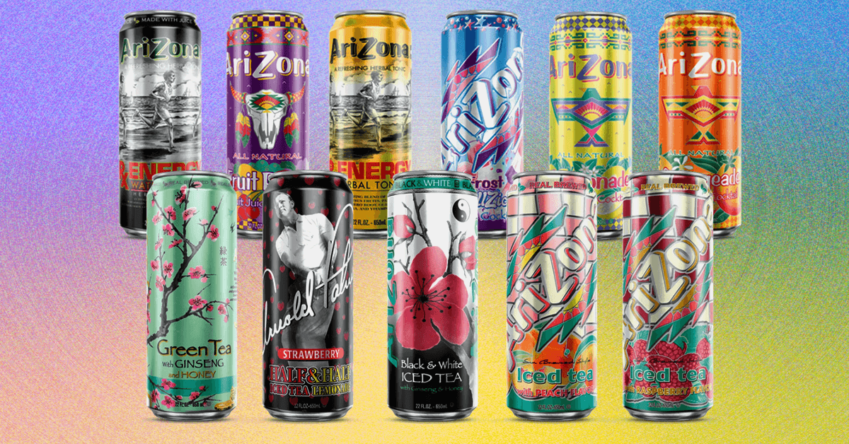 We Ranked 24 Flavors of AriZona Iced Tea From Best to Worst