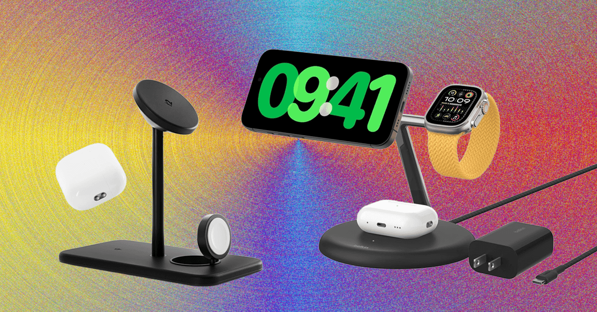 These 3-in-1 Wireless Chargers Can Juice Up Your iPhone, Apple Watch, and AirPods at the Same Time