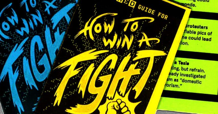 Print. Fold. Share. Download WIRED’s How to Win a Fight Zine Here