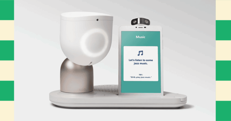 This Cute AI Robot Offers Company to Lonely Older Folks