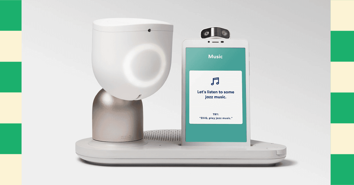 This Cute AI Robot Offers Company to Lonely Older Folks