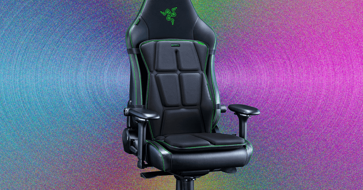 Feeling Is Believing With Razer’s Freyja Haptic Gaming Cushion