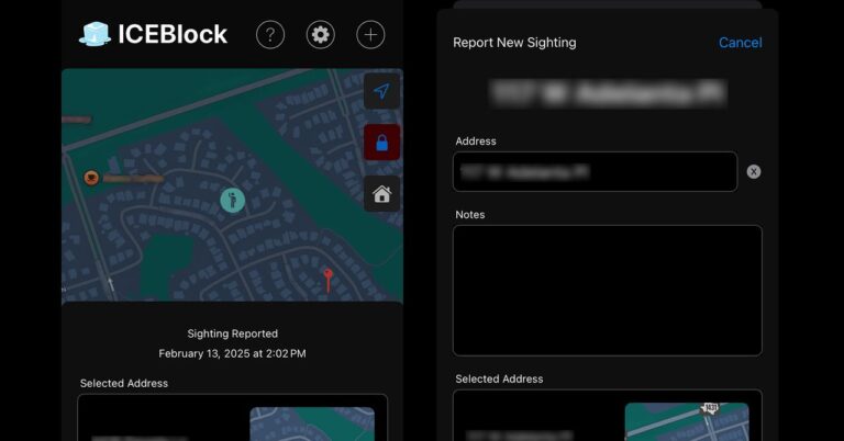 Trump Officials Want to Prosecute Over the ICEBlock App. Lawyers Say That’s Unconstitutional
