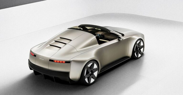 The Concept C Is the All-Electric Sports Car Kick-Starting Audi’s Design Future