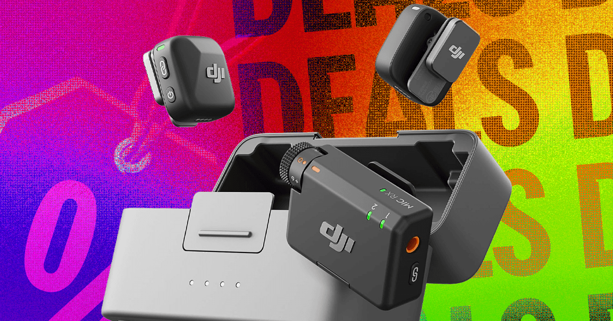 Your Favorite Streamer’s DJI Mic Kit Is Just $109 Right Now—$60 Off
