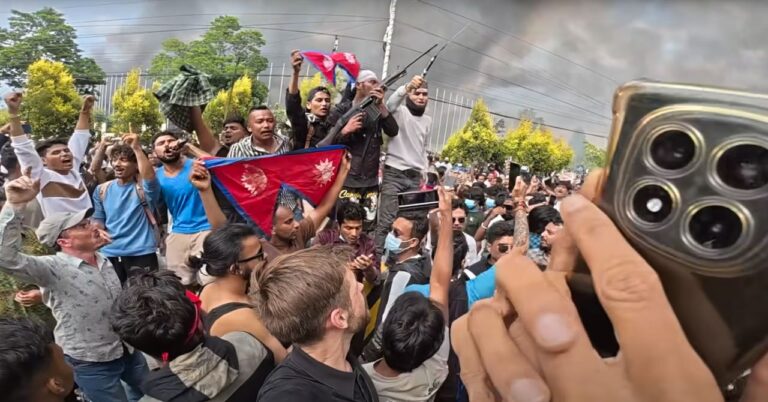 How a Travel YouTuber Captured Nepal’s Revolution for the World