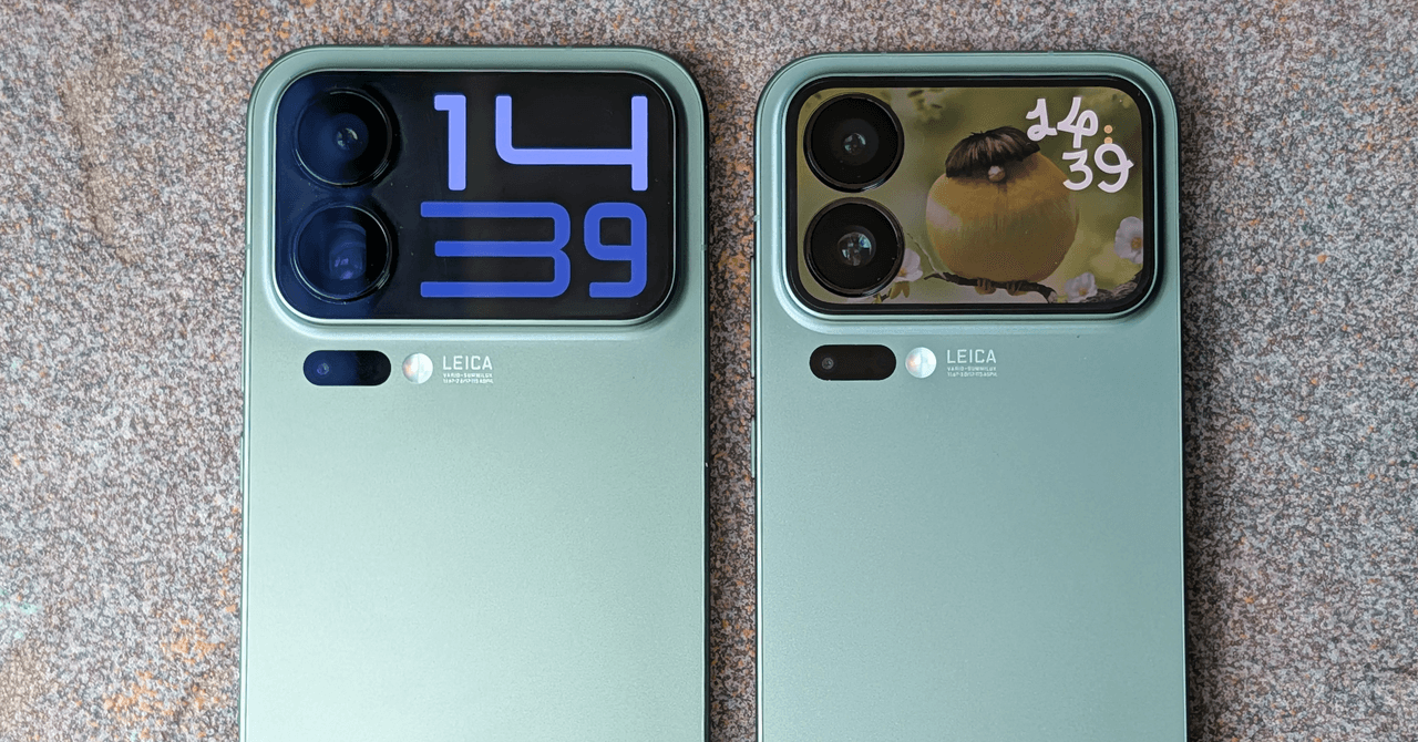 Xiaomi’s New Phone One-Ups Apple’s iPhone Redesign With a Second Screen