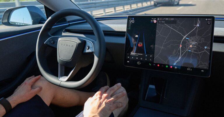 Tesla Is Urging Drowsy Drivers to Use ‘Full Self-Driving’. That Could Go Very Wrong