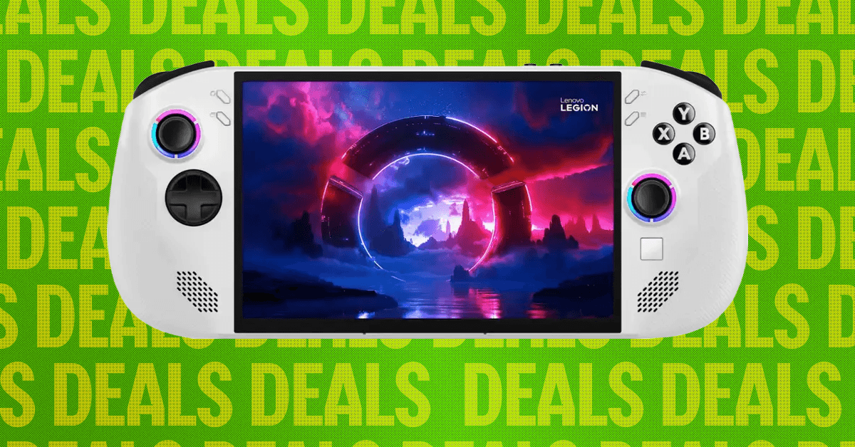 You Can Get Lenovo’s Gaming Handheld for $120 Off Right Now